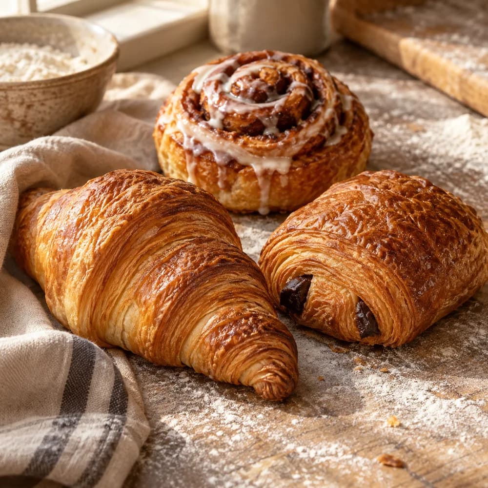 Selección de pastelería artesanal